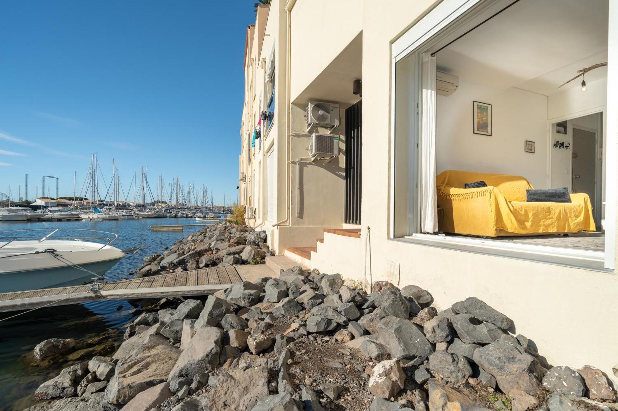 L'Echappee Marine - Classe 2 Etoiles Parking Prive Agde Exteriér fotografie