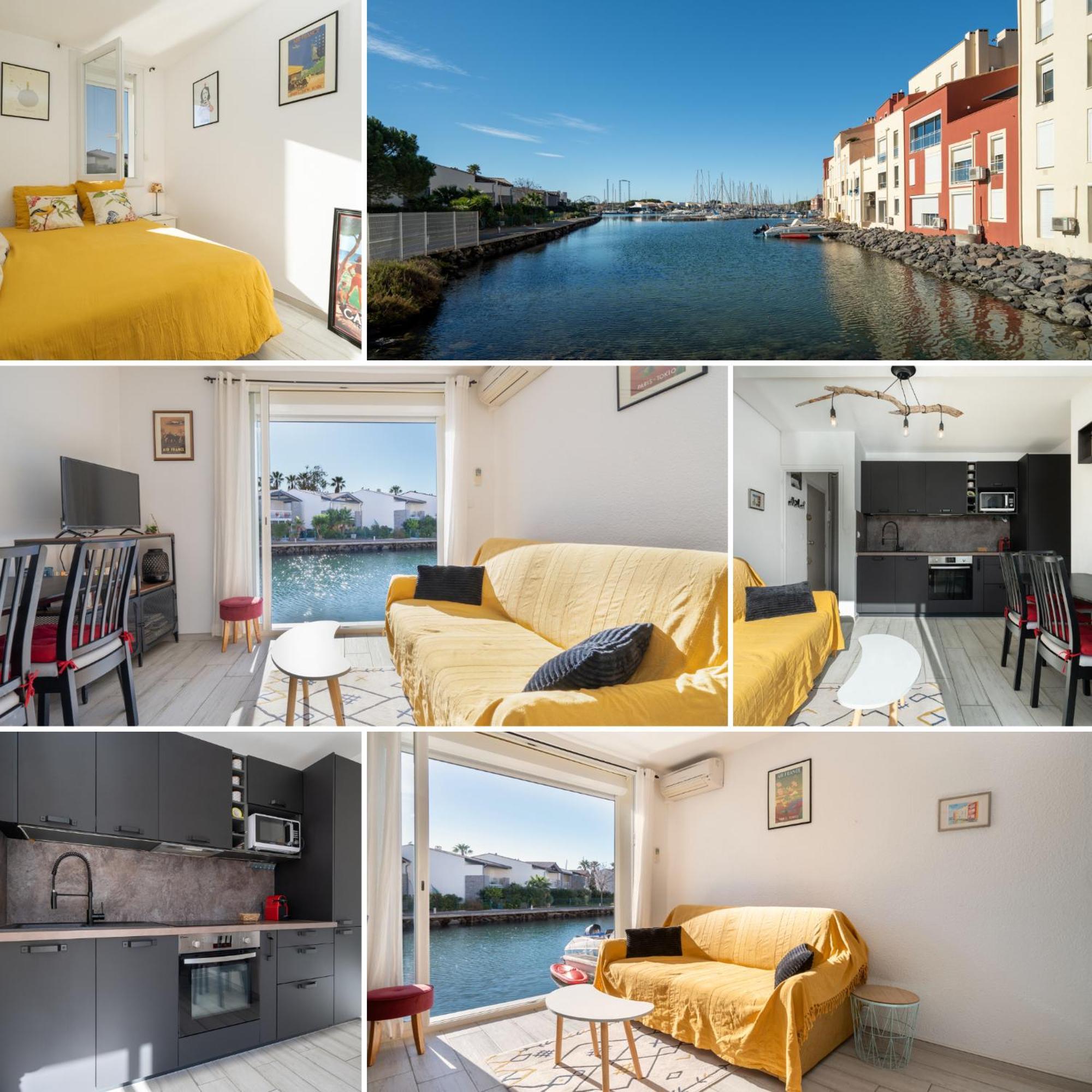 L'Echappee Marine - Classe 2 Etoiles Parking Prive Agde Exteriér fotografie